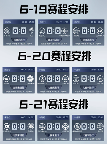 【九游带你了解】王者荣耀职业联赛赛程来啦！截图4