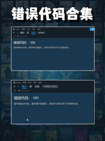Steam错误代码合集，该怎么做？截图2