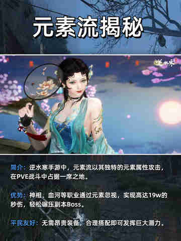逆水寒手游元素流全攻略，PVE制霸秘籍截图2