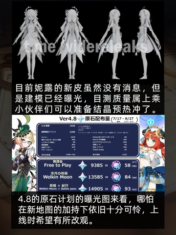 原神4.8卡池爆料来啦！截图3