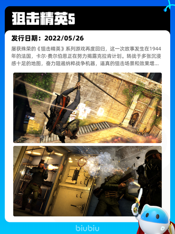 Steam热销游戏榜狙击精英5登顶截图2