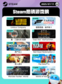 7月11日Steam热销游戏榜更新啦🎮