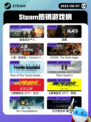8月7日Steam热销游戏榜更新啦🎮