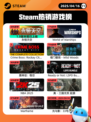 Steam热销游戏榜永恒天空登顶