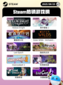 8月25日Steam热销游戏榜新鲜出炉🎮
