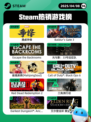 4月8日Steam热销游戏榜更新啦！🎉
