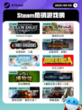 9月3日Steam热销游戏榜更新啦🎮