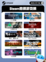 7月6日Steam热销游戏榜更新啦🎮