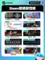 7月25日Steam热销游戏榜更新啦🎮