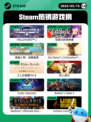 5月15日Steam热销游戏榜更新啦🎉