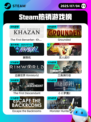 7月4日Steam热销游戏榜新鲜出炉🎮