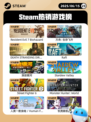 6月15日Steam热销游戏榜更新啦！🔥