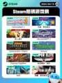 4月13日Steam热销游戏榜更新啦🎉