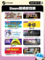 8月15日Steam热销游戏榜更新啦🎮