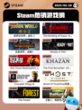 6月28日Steam热销游戏榜更新啦🎮