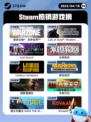4月18日Steam热销游戏榜更新啦🎉