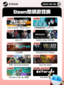 6月6日Steam热销游戏榜更新啦！🎉