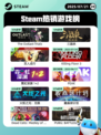 7月21日Steam热销游戏榜更新啦🎮