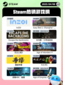 4月8日Steam热销游戏榜更新🔥