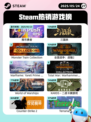 Steam热销游戏榜推币勇者登顶
