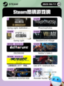 6月11日Steam热销游戏榜更新啦！🔥