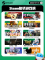 7月25日Steam热销游戏榜新鲜出炉🎮