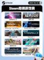 6月22日Steam热销游戏榜更新啦！🎉