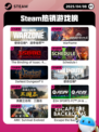 4月8日Steam热销游戏榜更新啦！🎉