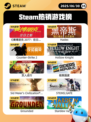 6月30日Steam热销游戏榜新鲜出炉🎮