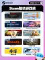 4月19日Steam热销游戏榜更新啦🎉