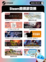 9月1日Steam热销游戏榜更新啦🎮