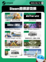 6月10日Steam热销游戏榜更新啦🎉