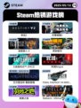 Steam热销游戏榜命运2登顶