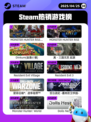 4月25日Steam热销游戏榜更新啦🎉