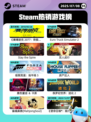 7月8日Steam热销游戏榜更新啦🎮