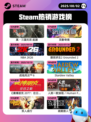 8月2日Steam热销游戏榜出炉🎮