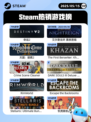 5月15日Steam热销游戏榜更新啦🎉