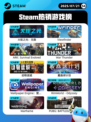 7月21日Steam热销游戏榜新鲜出炉🎮