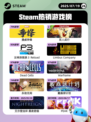 7月19日Steam热销游戏榜更新🎮