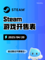 Steam游戏开售表暗夜绝望登顶