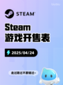 Steam游戏开售表Eydigard登顶