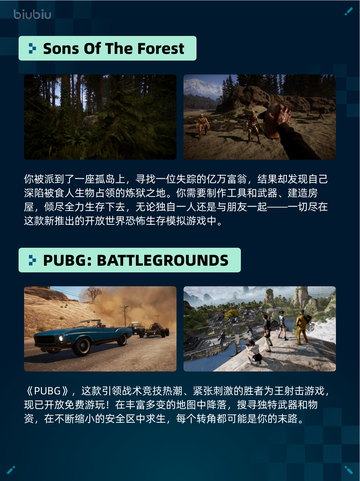 🔥Steam热销游戏榜Sons Of The Forest登顶💥截图2