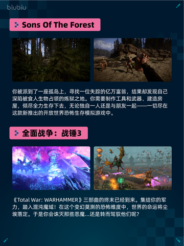 🔥Steam热销游戏榜Sons Of The Forest登顶💥截图2