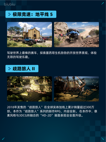 Steam热销游戏榜《歧路旅人》＋《歧路旅人 II》合辑登顶🔥🎮💥截图3