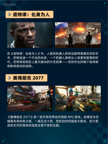 🔥Steam热销游戏榜底特律：化身为人登顶💥截图2