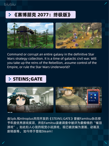 🔥Steam热销游戏榜《赛博朋克2077：终极版》登顶💥截图2