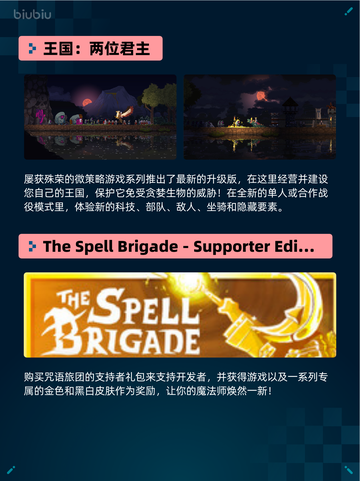 Steam热销游戏榜王国：两位君主登顶截图2