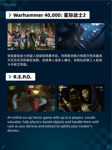 Steam热销游戏榜Warhammer 40,000: 星际战士2登顶截图2