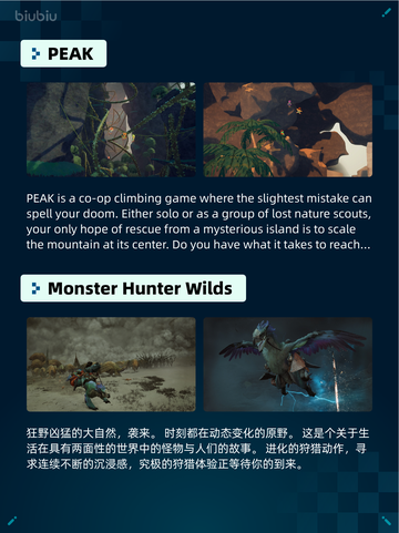 🔥Steam热销游戏榜PEAK登顶！截图2