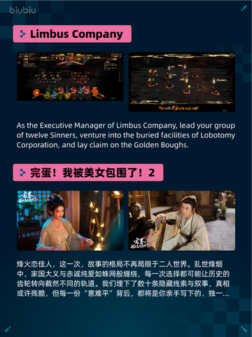 🔥Steam热销游戏榜Limbus登顶💥截图2